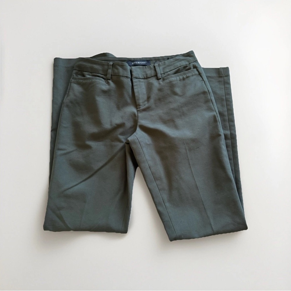 Liverpool Green Pants